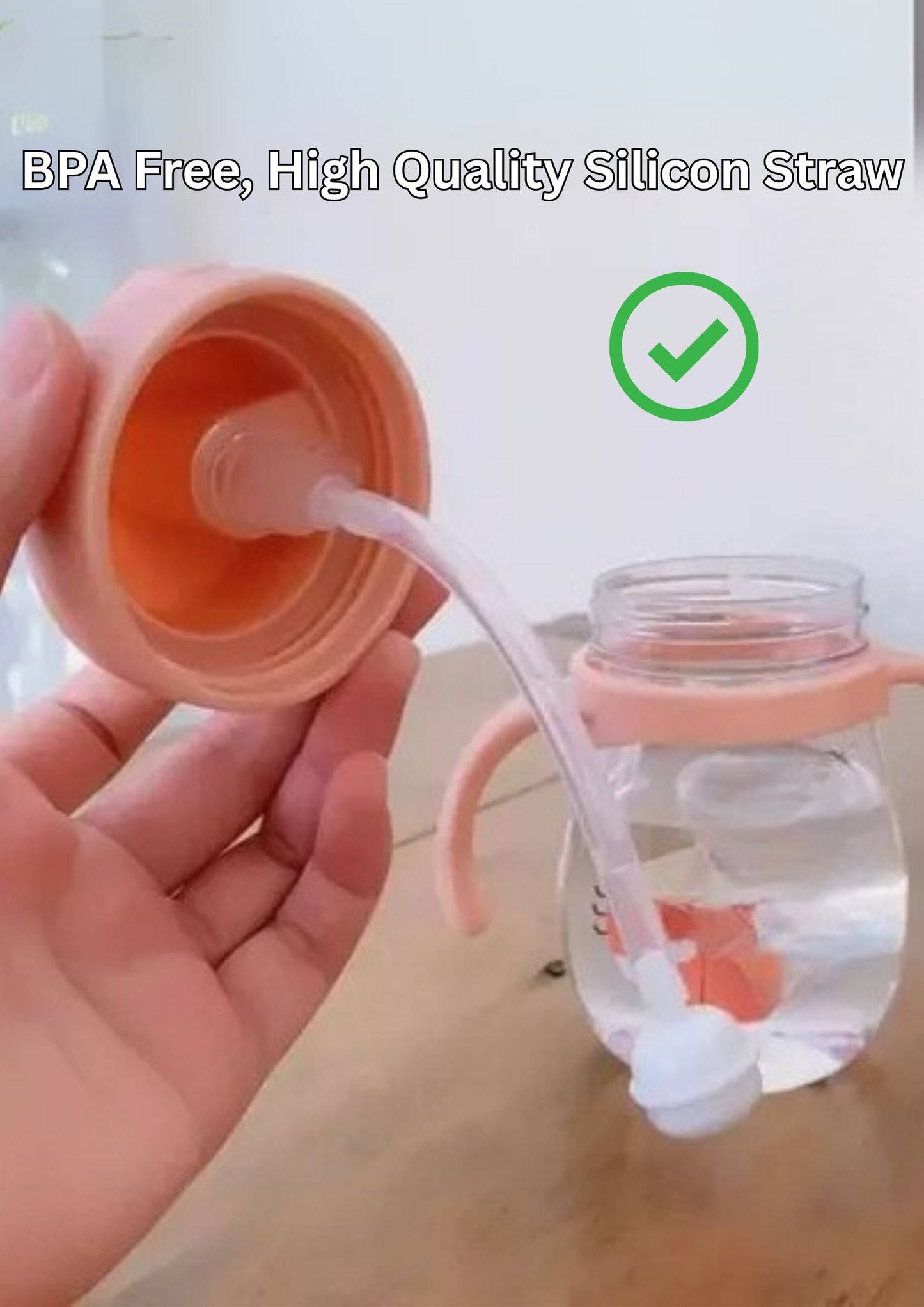 MADCare Cute Cartoon Sipper + Free Bottle Brush